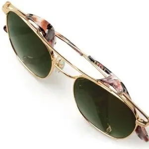 KREWE | Accessories | Krewe Earhart Blinker Sunglasses 24k 
